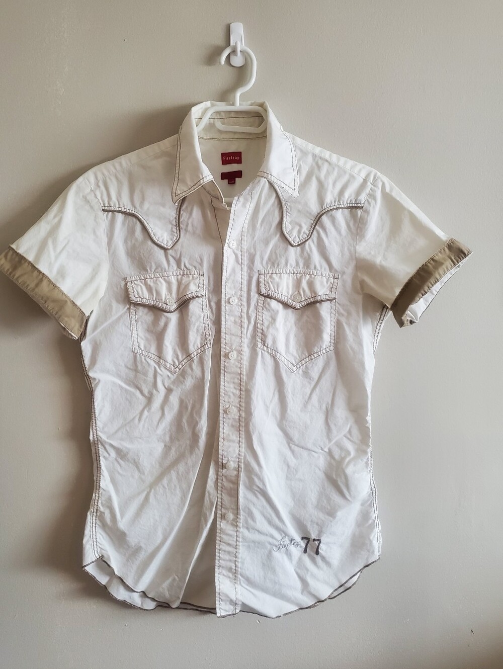 Firetrap Short Sleeve Button Up